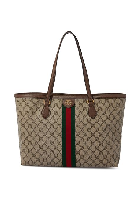 designer tote bag gucci|gucci tote bag for women.